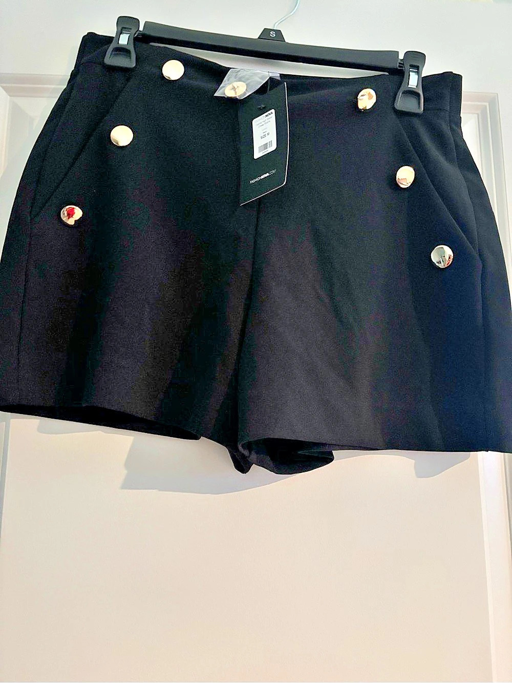 Fashion Nova High Waist Black Shorts